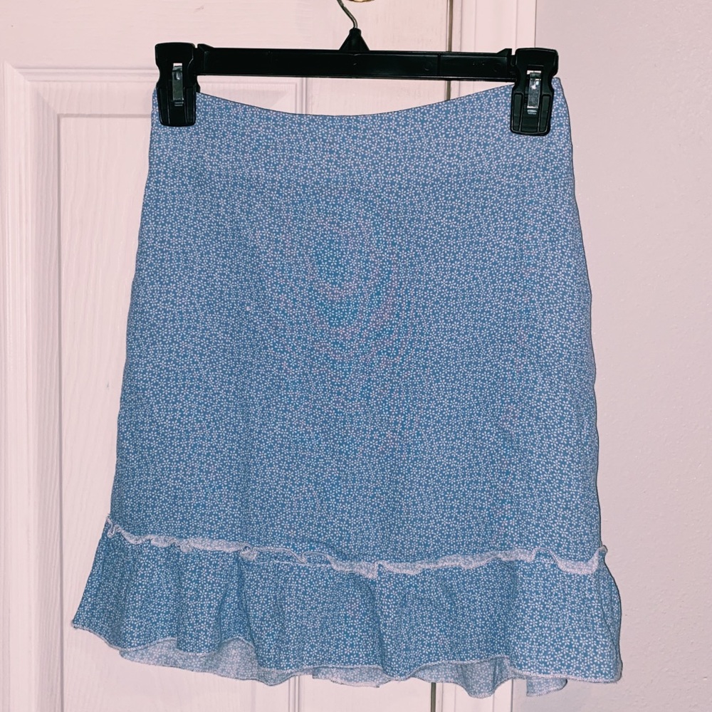 BLUE BRANDY SKIRT🤍